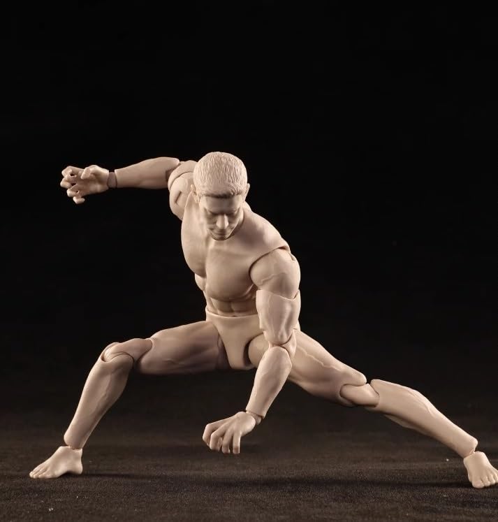 [TOYBARJAPAN] 1/12 Scale Action Figure CRAZY FIGURE LT003 Male Movable Action Articulated Body and Head