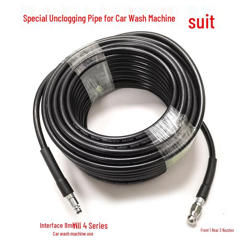 Dicky Hochdruck-Autowascher Kanalreinigungsdüse zum Spülen von Rohren.