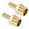 2pcs Hose Nipple 1/2 NPT 1.7 X 0.8 Inches (42 X 21 Mm)