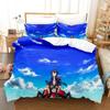Tengen Toppa Gurren Lagann Bedding Set Single Twin Full Queen King Size Bed Set Aldult Kid Bedroom 3D Anime Bed Sheet Set