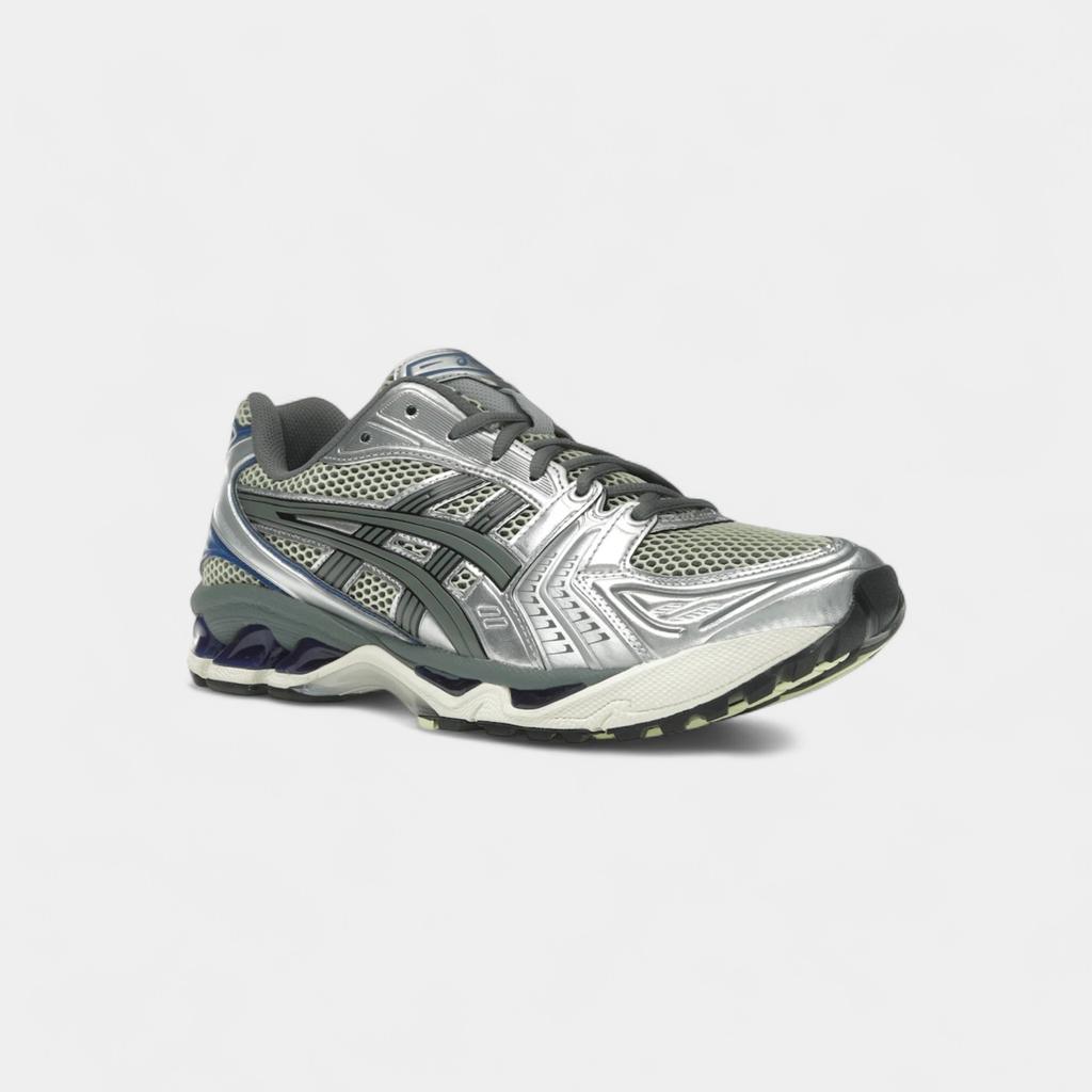 ASICS Gel-Kayano 14 Soft Yellow Asics Blue