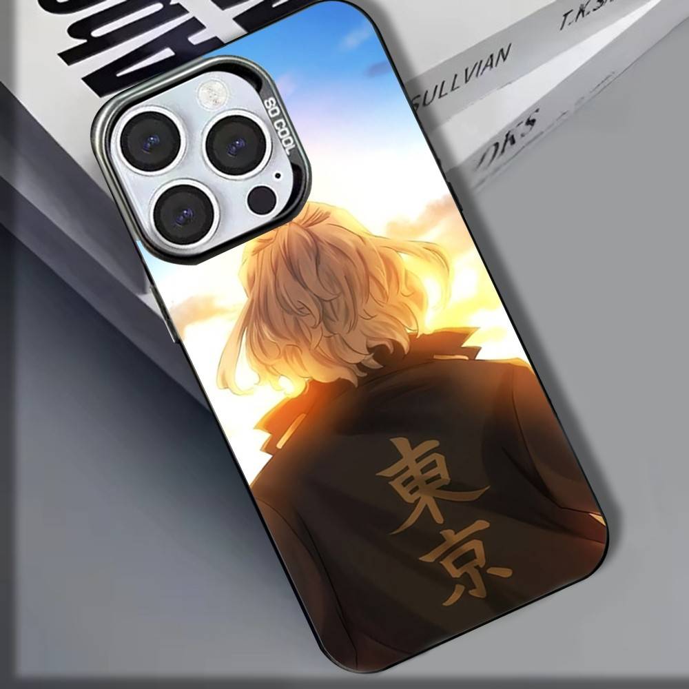 

T-Tokyos Anime R-Revengers Phone Case For iPhone 16,15,14,13,12,11,8,7,Pro,Max,Plus,Mini,XS,SE Shockproof Matte Cover iPhone15