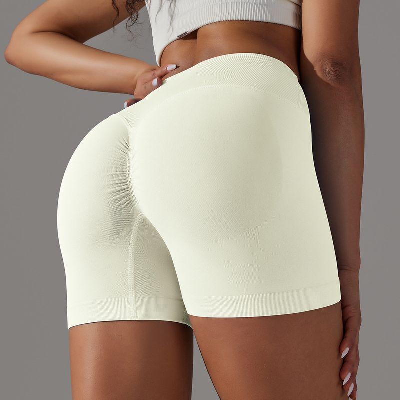 High Waist Hip Lifting and Belly Contracting Three Points Outwear Yoga Shorts