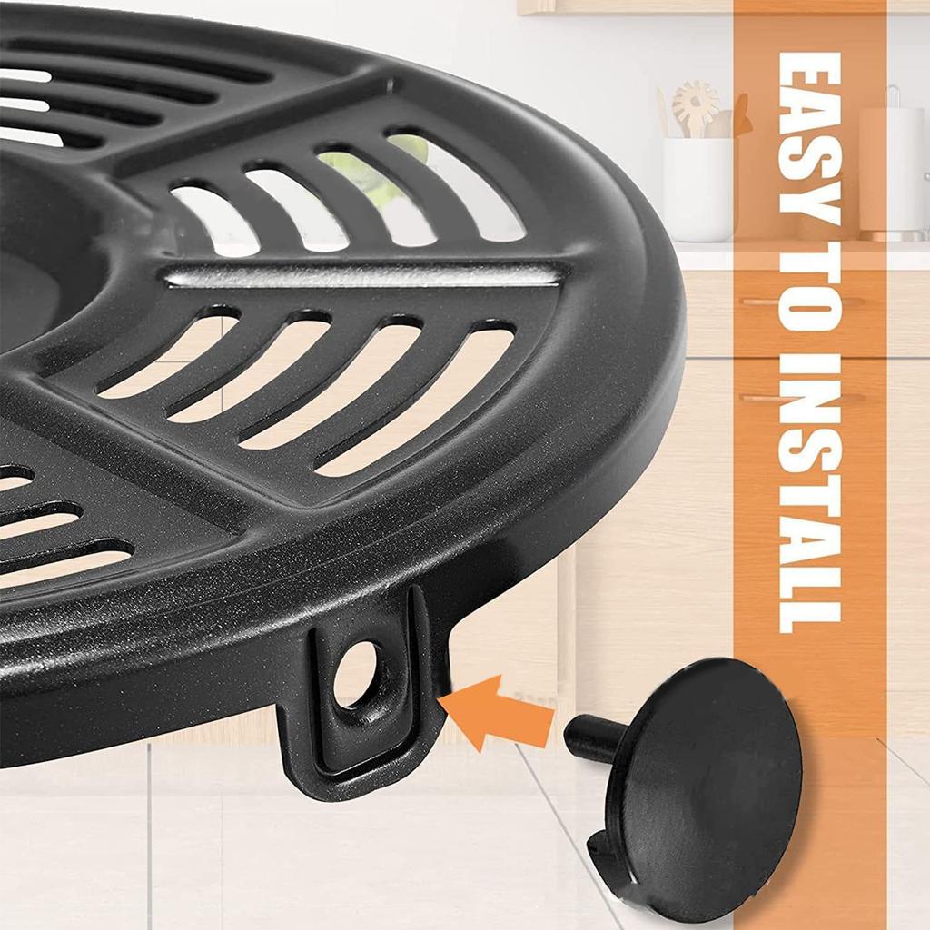 Air Fryer Rubber Protective Feet Fit for Instants Vortex Air Fryer Grill Plate Professional Rubber Bumpers Silicone Tabs