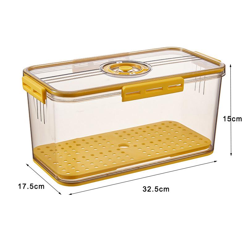 Refrigerator Storage Box Kitchen Food Storage Container For Vegetable Fruit Frozen Storage Box Organizer Freezer Sealed Box Fish