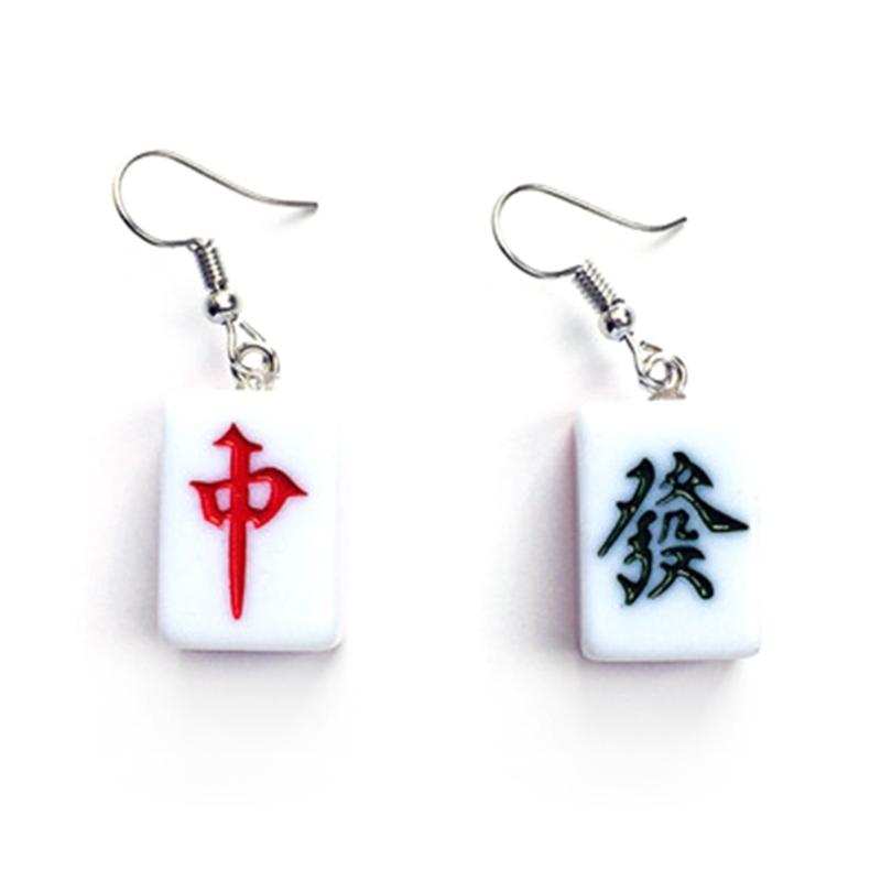 Epoxy Resin Clay Moulds DIY Jewelry Making Mahjong Nail Mould for Hand-Making