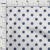 oneOone Cotton Flex Chocolate Brown Fabric Polka Dots Dots Sewing Fabric By The Yard Printed Diy Clothing Sewing Supplies 40 Inch