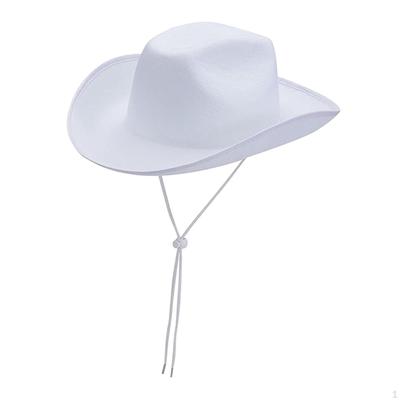 Cowboyhut Cowgirl Fashion Wide Brim Cap Sonnenhut Sonnenschutz für Mottoparty Foto Requisiten