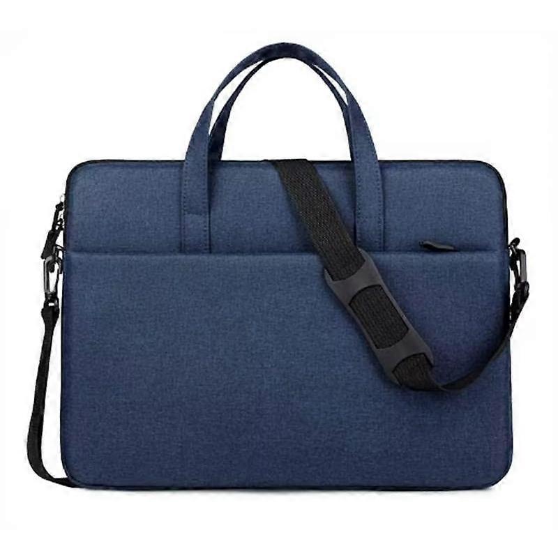 Briefcase Style Laptop Bag 14.1-15.4 inches, Portable Single-Shoulder Bag, Wear-Resistant, Load-Reducing, Shock-Resistant for Business Commute