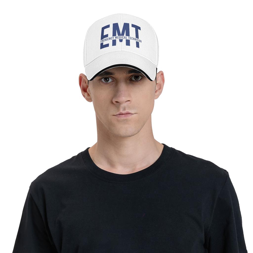Emt Emergency Medical Casual Baseball Cap Summer  Trucker Hat Sun Visor Running Hippie Hip Hop Hats Unisex Men Baseball Caps