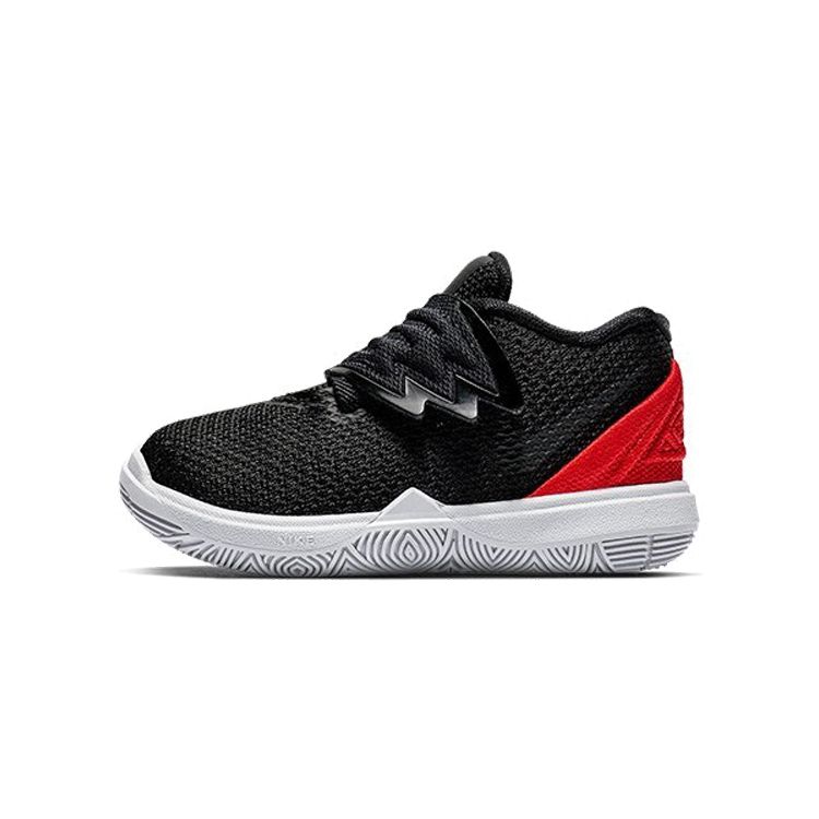 

Детские кроссовки Nike Kyrie 5 TD Bred Black University-Red AQ2459-600