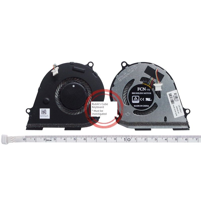 

Applicable to HP HP 15-DS 15-Dr TPN-W142 TPN-W143 15m-ds Notebook Fan [New/1] CPU fan number: L53541-001