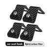 2/4pcs Car Seat Headrest Hook Storage Portable Interior Bracket For Alfa Romeo Giulia 147 Mito 156 159 166 GT Stelvio Brera