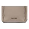 Michael Kors Jordi Logo Leather Tote Bag Women Tote Bags Gray Brown 30T5T9JT5L-115