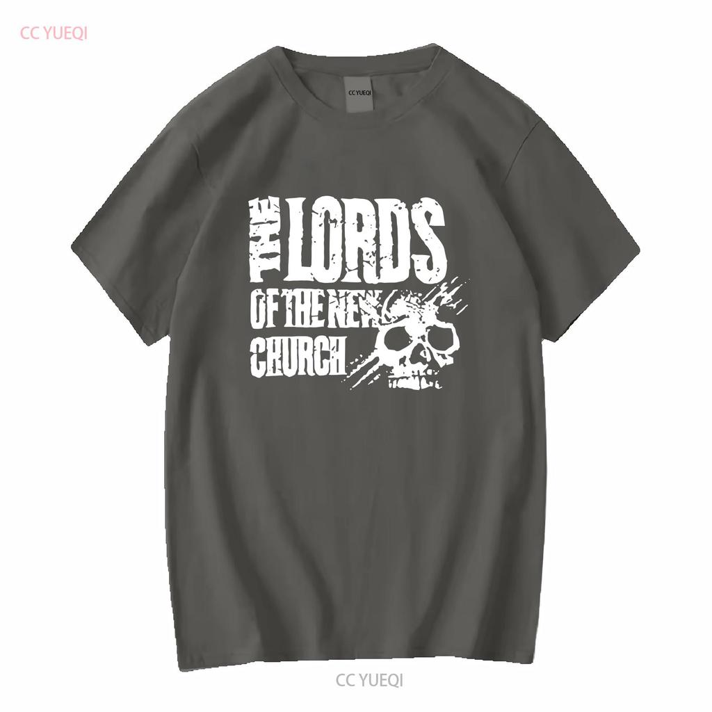 Lords of The New Church T Shirt gift for rock fan TE5230 vintage Washed Casual homme Top For Everyday Wear designer clothes