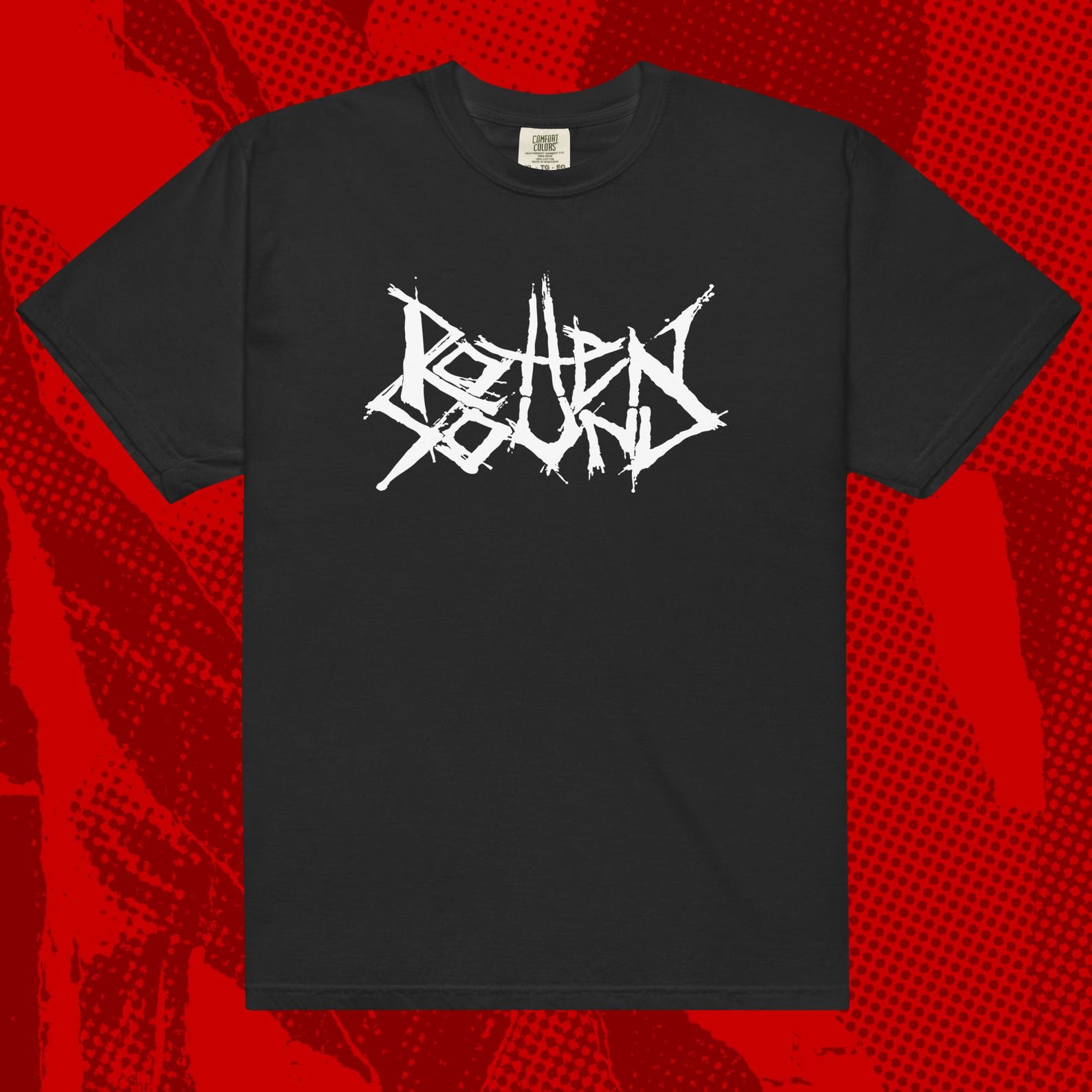 Rotten Sound Logo Shirt | Napalm Death Pig Destroyer Grindcore Metal 3XL
