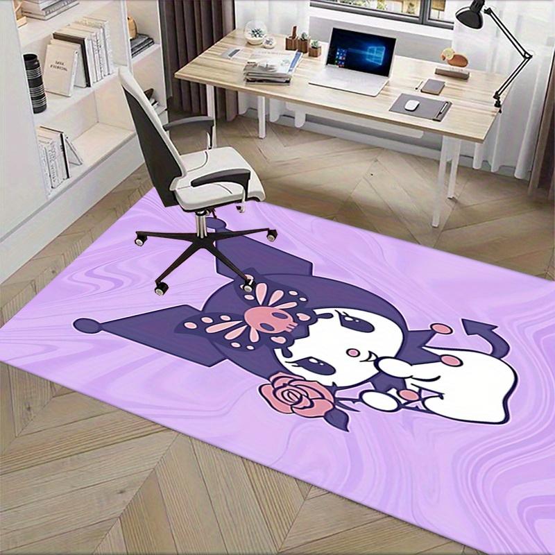 Office Rug Gothic, Kawaii Anti-Slip Rug, Machine Washable for Living Room, Bedroom, Office, Multiple Sizes, Bedroom Mat, Decorative Mat, Durable Mat,