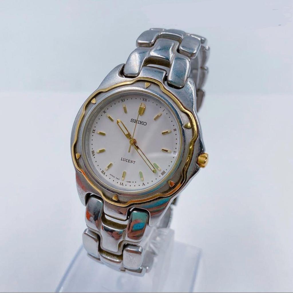 [USED] 9FM108 SEIKO Lucent Watch 7N01-6750