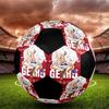 Fußball Bunt Maschinengenäht PVC Größe 5 Teamtraining Wettkampfbereit Langlebig Hoher Rückprall Cooles Sportgeschenk