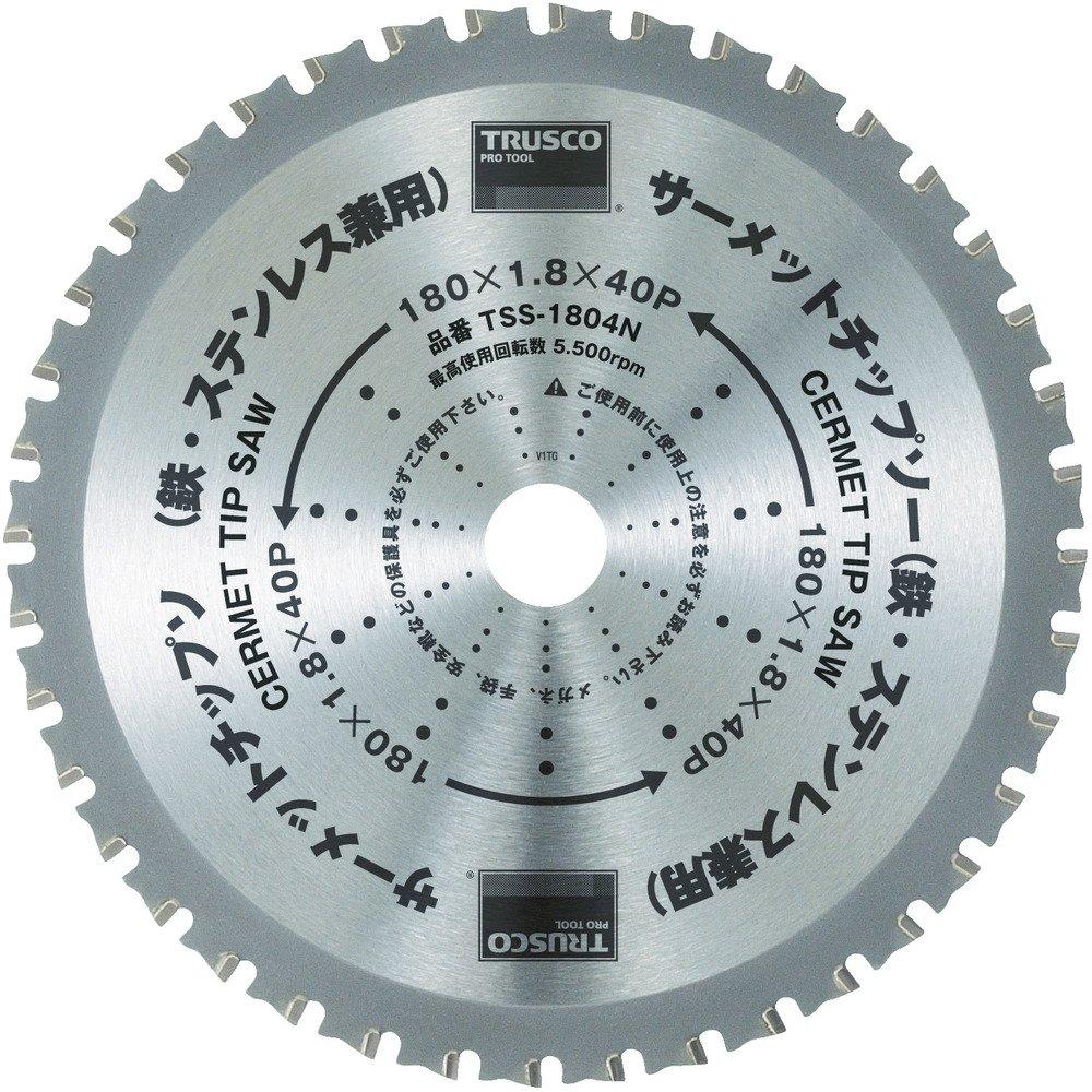 

TRUSCO Cermet Tipped Saw, 305x56P, TSS-30556N