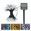 Cherry Blossom Solar LED String Lights: Colorful Outdoor Decor for Courtyards, Campgrounds, Weddings, Birthdays & More