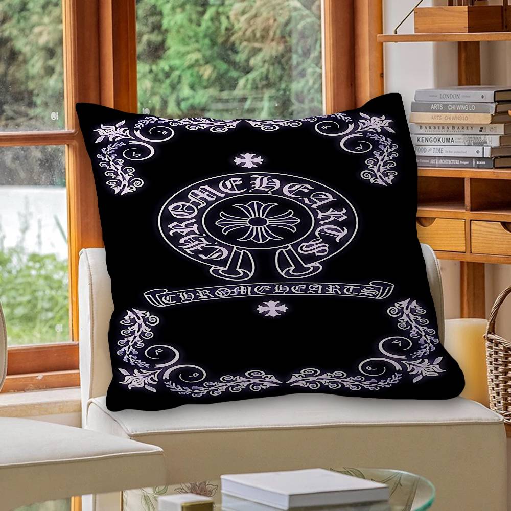 

C-CHROMES H-HEARTS Cushion Cover Inches Farmhouse Decor Home Throw Pillow Covers for Couch Decorations 20x20Inch
