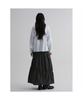 8SECONDS Shirred Long Skirt Black