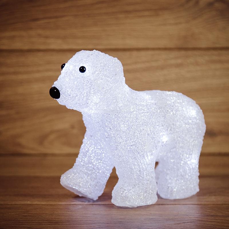 

Decorative Figurine Neon-night bear 24x11x18 Cm 4 5 V 3 Aa Batteries not Included 16 Leds 513-312
