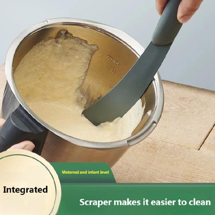 Food Safe Flexible Silicone Spatula Blender Spatula Suitable for TM5/6 Appliances Preventing Cookware Damage