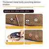 10Mm Circle Hole Punch Paper Punch Hand-Held Round Single Hole Punch For ID Cards PVC Cards Badge Photos Durable