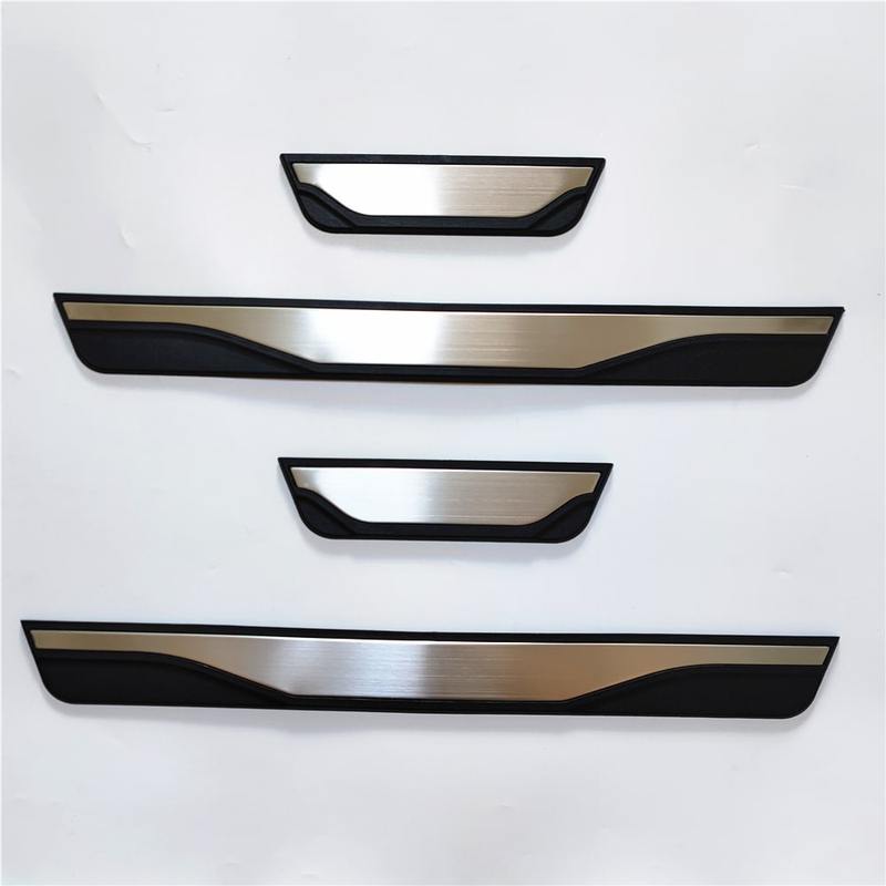 For Renault CLIO 4 5 RS Grandtour 2012-    2024 Stainless Scuff Plate Door Sill Cover Trim Pedal Car Accessories
