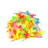 Party Supplies 50 Pcs Flamingo Food Picks Buffet Cupcake Fruit Fork Cake Dessert Salad Sticks Cocktail Toothpick Skewer Decor