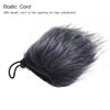EY M24 Furry Outdoor Microphone Windscreen Artificial Fur Muff Wind Cover 9cm*5cm (L * D) for Rode Stereo VideoMic Pro