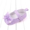 0-1 Years Newborn Sweet Princess Shoes Crib Shoes Girls Canvas Shoes Bow Decoration