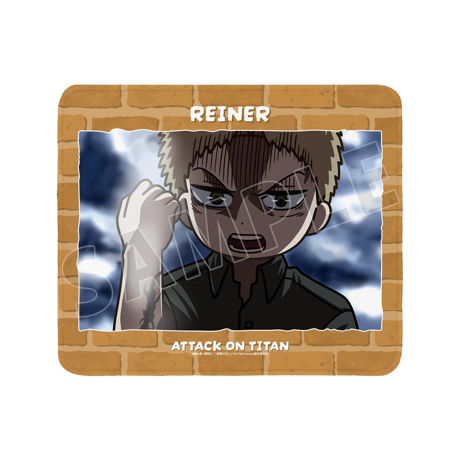 TV Anime on Reiner Yurukoma Mouse Pad  Attack Titan