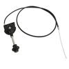 Brake Lever with 1.5m Cable Universal Handbrake Lever for Kart ATV Motorbike Third Wheel Electric Vehicle
