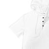 2024 Men's Summer Short-Sleeve Hoodie Henley Shirt for European & American Styles