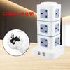 Reliable Uk Standard Vertical Power Strip With Multiple Usb Ports For Home And Office Use