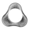 3 into 1 Exhaust Header Collector 1.75in Inlet 2.38in Outlet  for Car Modification Car Exhaust Accessory Exhaust Header