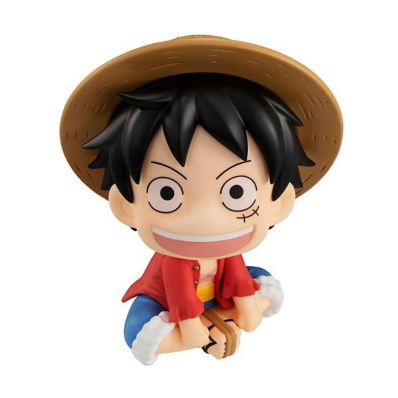 One Piece Luffy Zoro Cartoon Animation Figure Model Kawaii Simple Desktop Decoration Ornaments Children's Toys Holiday Gifts