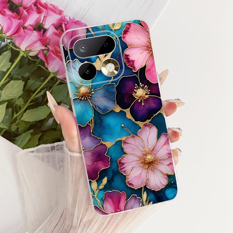 6.78'' For Realme 16Pro RMX5121 RMX5120 Case For Realme 16 Pro Cover Fashion Butterfly Cute Cat Cool Painted Soft Phone Casing