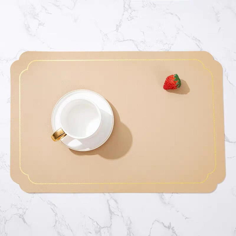 Lumiere Double-sided Leather Table Mat