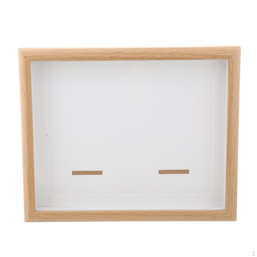 Collectible Shadow Box for Medals And Pictures In Wood