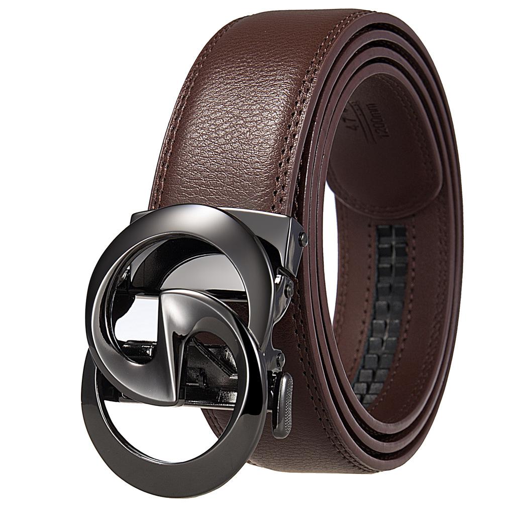 Belt, Men'S, Fashion Belt, Automatic Buckle Belt Belt Ly36-23031-1