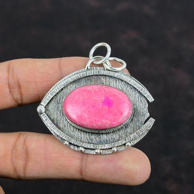 Thulite Pendant Original Gemstone Pendant Handmade Antique Jewelry 925 Sterling Silver Pendant Stylish Pendant Thulite Jewelry Wedding Gifts