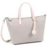 Kitamura Handbag with Shoulder Light 82721 Y-1376 2-Way Strap, Gray/Pink,