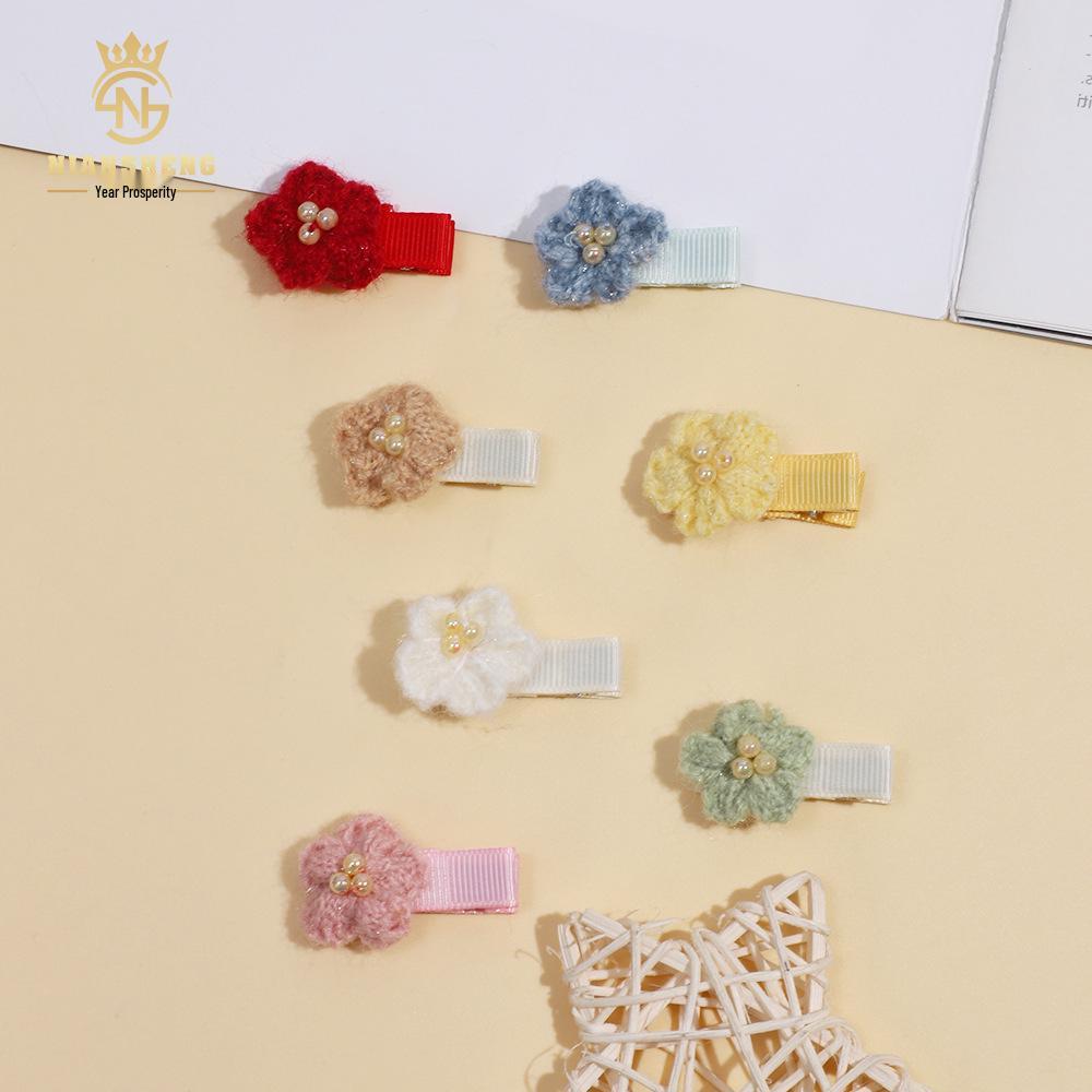 

Handmade Floral Children s Hair Clips, Simple Baby Hairpins & Bangs Accessories