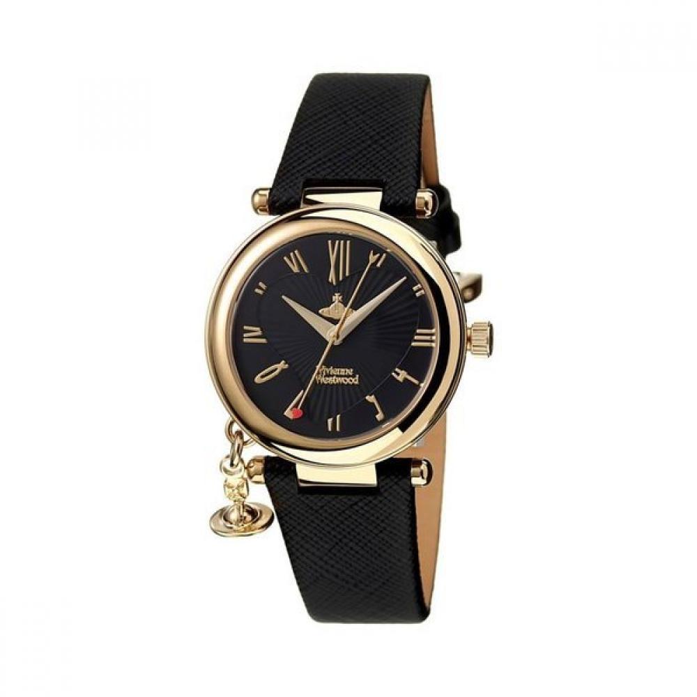 

Vivienne WeStwood Vv006gdblk Women S Leather Quartz 32mm