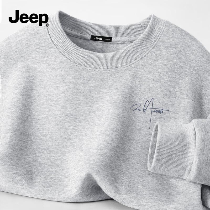 JEEP Men's American Style Pullover Sweatshirt