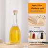 Elegant Vertical Stripe Glass Bottles for Wine & Juice